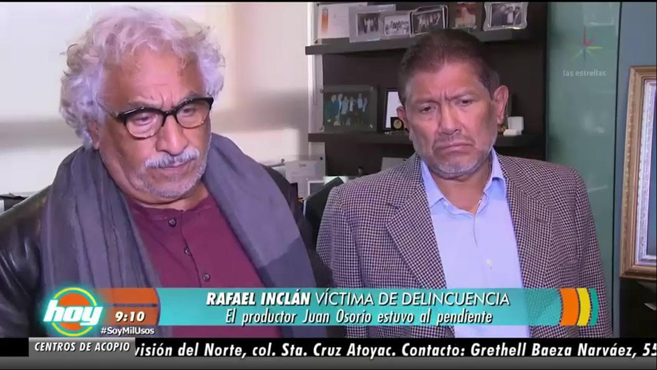 ¡Rafael Inclán víctima de secuestro virtual!