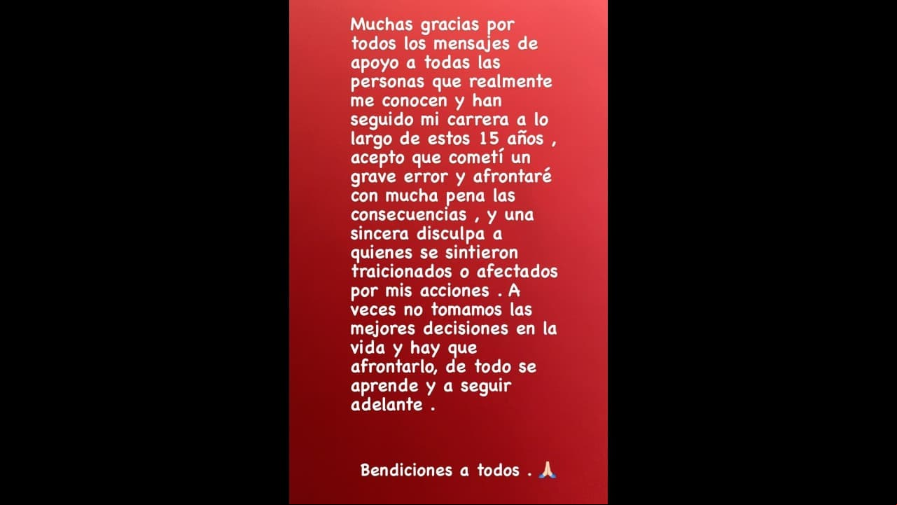 Mariana Echeverría acepta que cometió error y pide disculpas