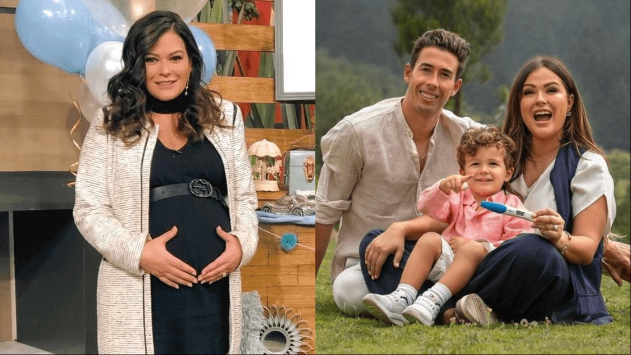 Hijo de Mariana Echeverría conmueve al reaccionar a las patadas de su hermanito: “Juntos para siempre”