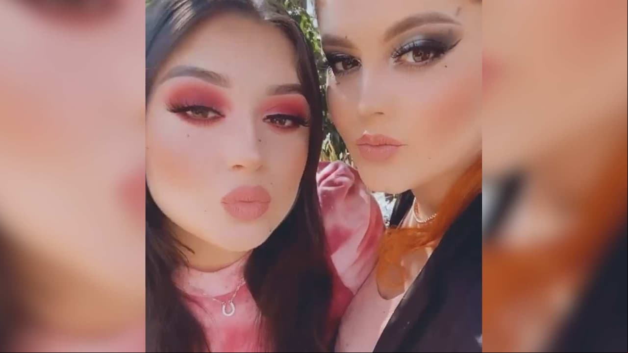 Allisson Lozz aparece como pocas veces junto a su hermana Azul y parecen gemelas