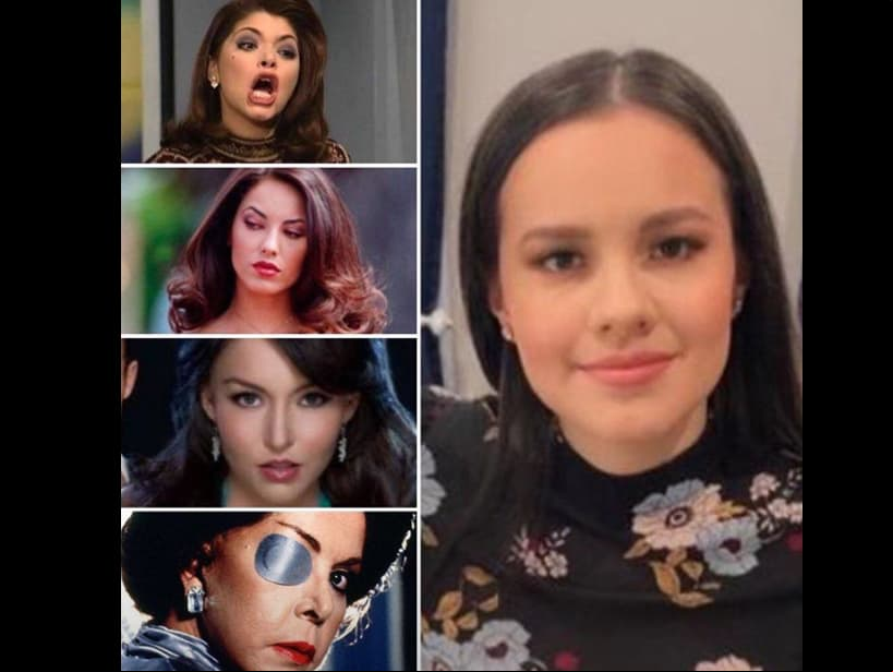 Otro  de la red la comparó con ‘Soraya Montenegro’, ‘Rubí’, ‘Teresa’ y ‘Catalina Creel’, las villanas más populares de la televisión mexicana.