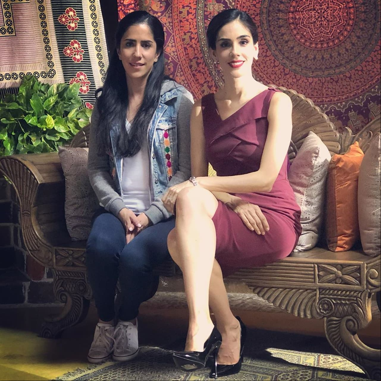Sandra Echeverría comparte detrás de cámaras de las escenas de las gemelas en ‘La Usurpadora’