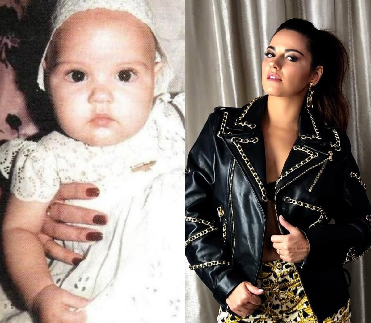 La actriz Maite Perroni nació en la CDMX pero vivió su infancia en Guadalajara junto a sus padres y hermanos, Francisco y Adolfo.