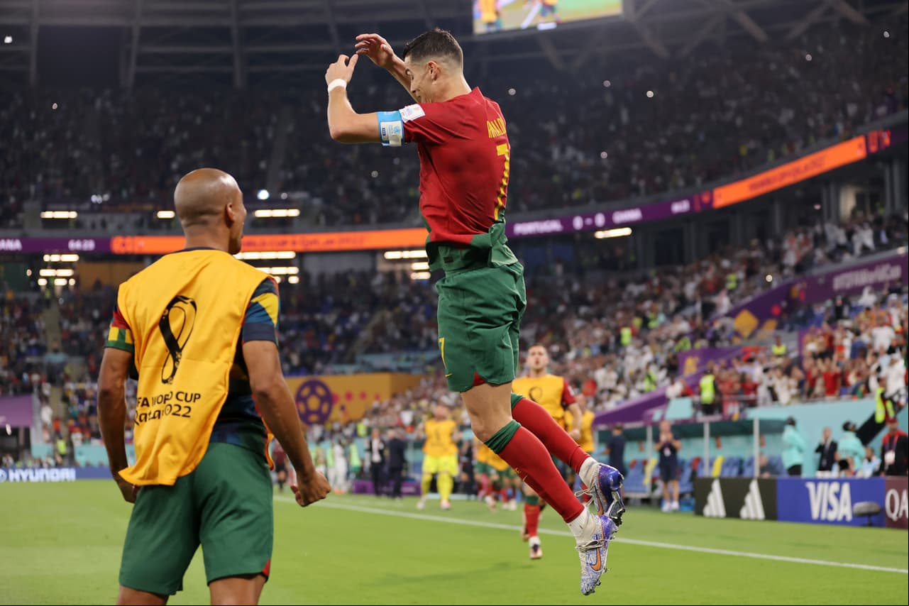 Portugal derrotó a Ghana con Cristiano Ronaldo como protagonista
