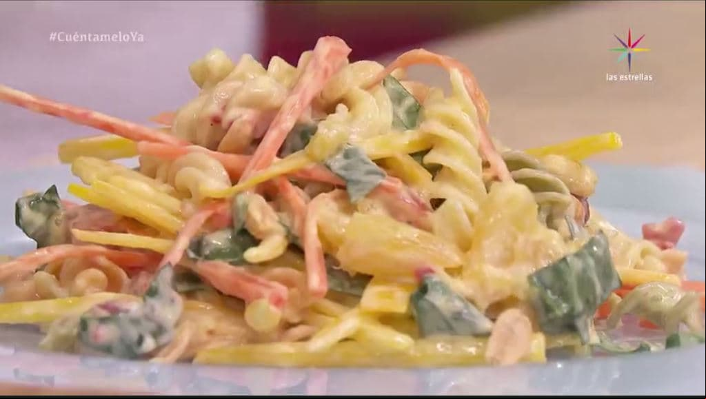 RECETA: Ensalada con aderezo de mango