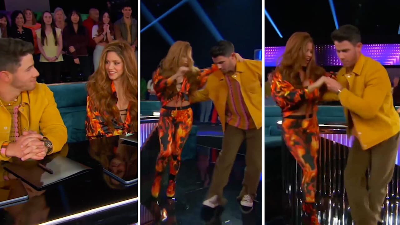 Tras separarse de Piqué, Shakira baila tremenda salsa con Nick Jonas