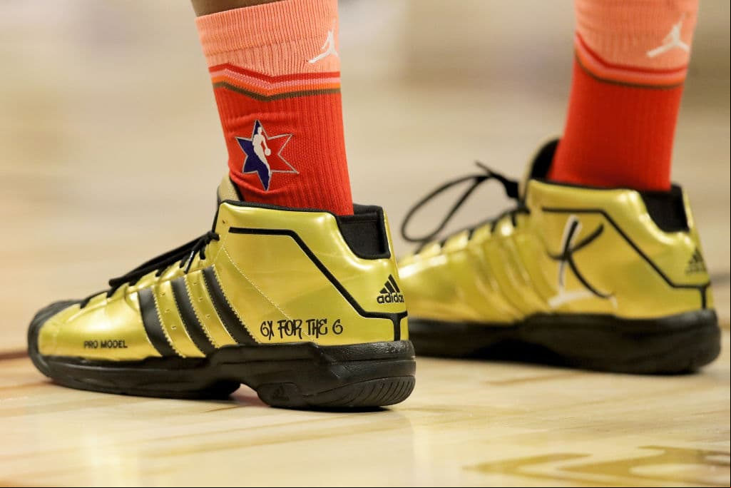 Tenis Adidas usados por Kyle Lowry #24 del equipo Giannis.