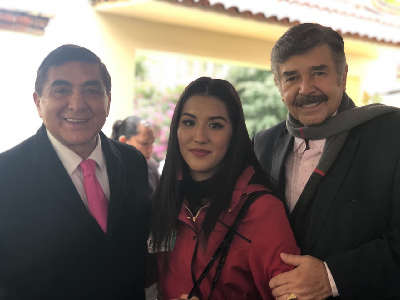 Carlos Bonavides estuvo presente junto con Jorge Ortiz de Pinedo, ya que él es el papá de 'El Ajolotito'.