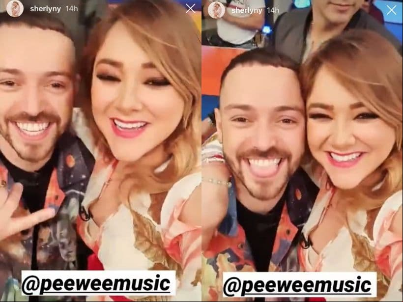 Sherlyn y Pee Wee se reencuentran 11 años después.
