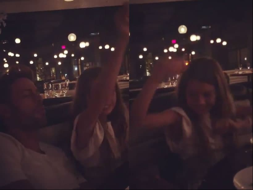 En agosto del año pasado, Kailey compartió un video del ‘baile feliz’ que realiza cuando ve a su padre, quien se dejó llevar por el ritmo.