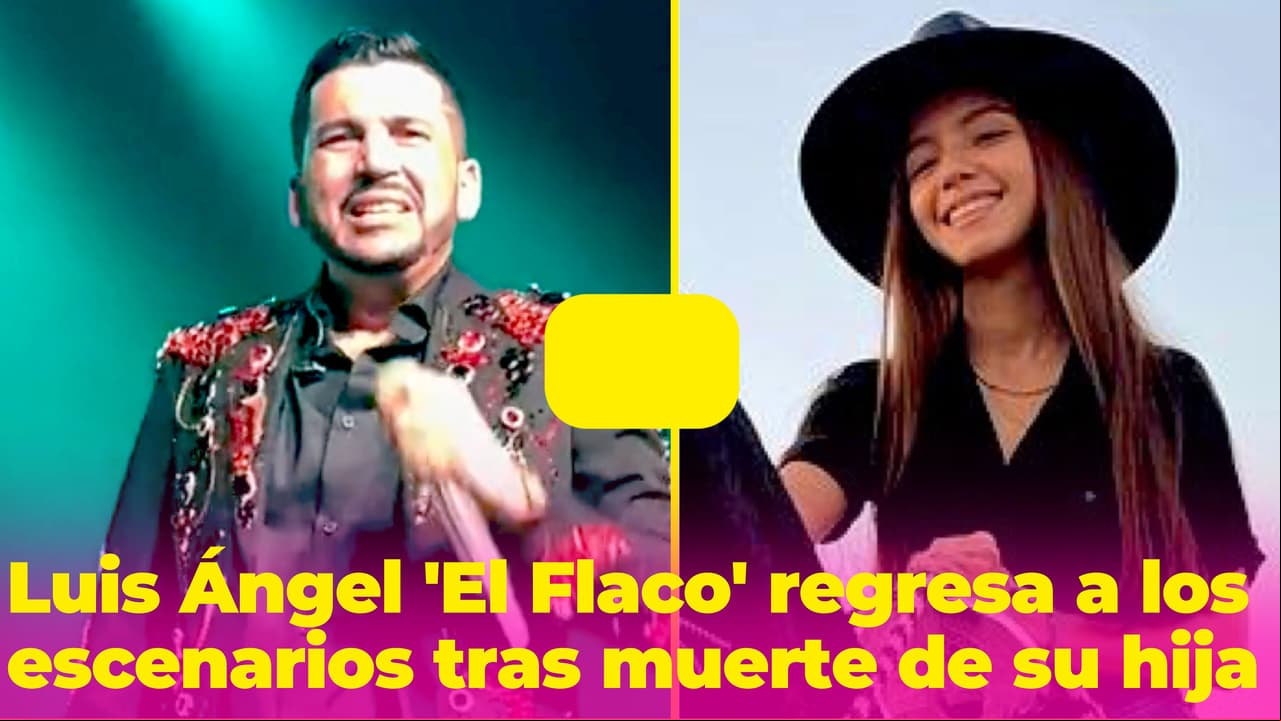 Luis Ángel 'El Flaco' regresa a los escenarios tras muerte de su hija: esta fue la petición a su público