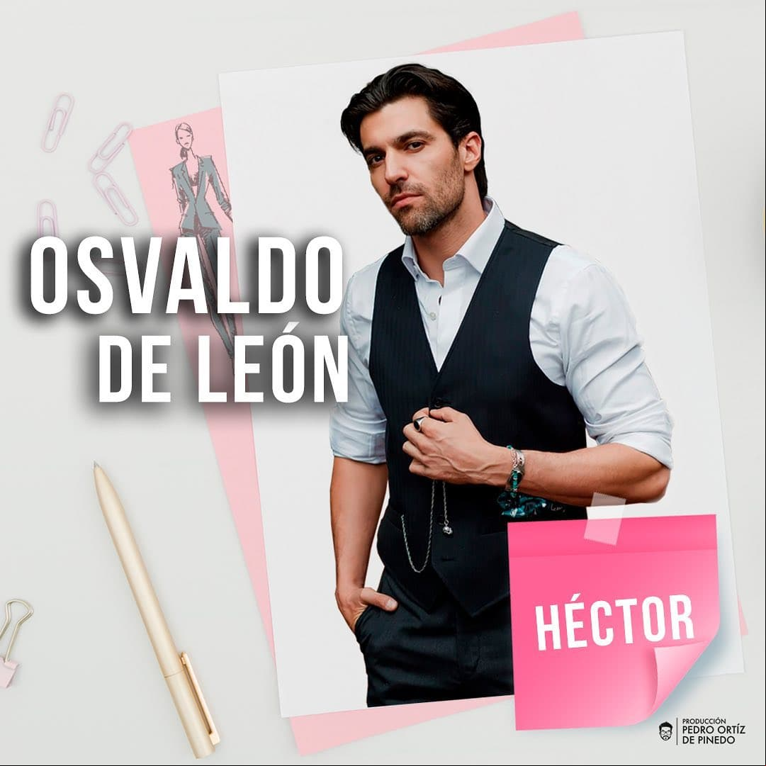 Osvaldo de León regresa a los melodramas de la mano de Pedro Ortíz de Pinedo después de aparecer en historias como ‘Médicos Línea de Vida’ y ‘Cuna de Lobos’.
