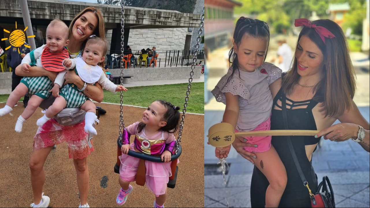 Claudia Álvarez publica nuevas fotos de sus hijos y presume lo grandes que están