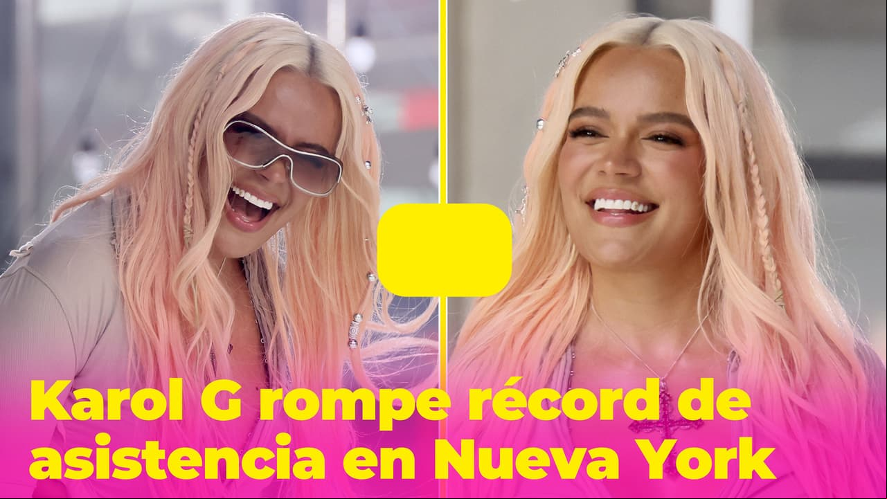 Karol G estuvo en un escenario "legendario" y rompió récord: fans tiraron las vallas para verla