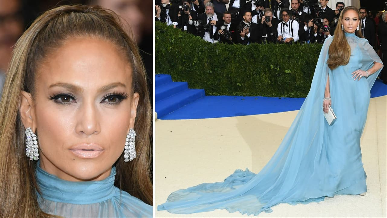 JLo en la Met Gala 2017.