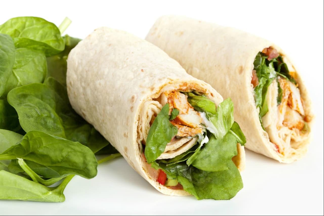 Burritos. Una porción de este alimento influye en la retención de líquidos y la grasa del burrito va directo a las caderas.