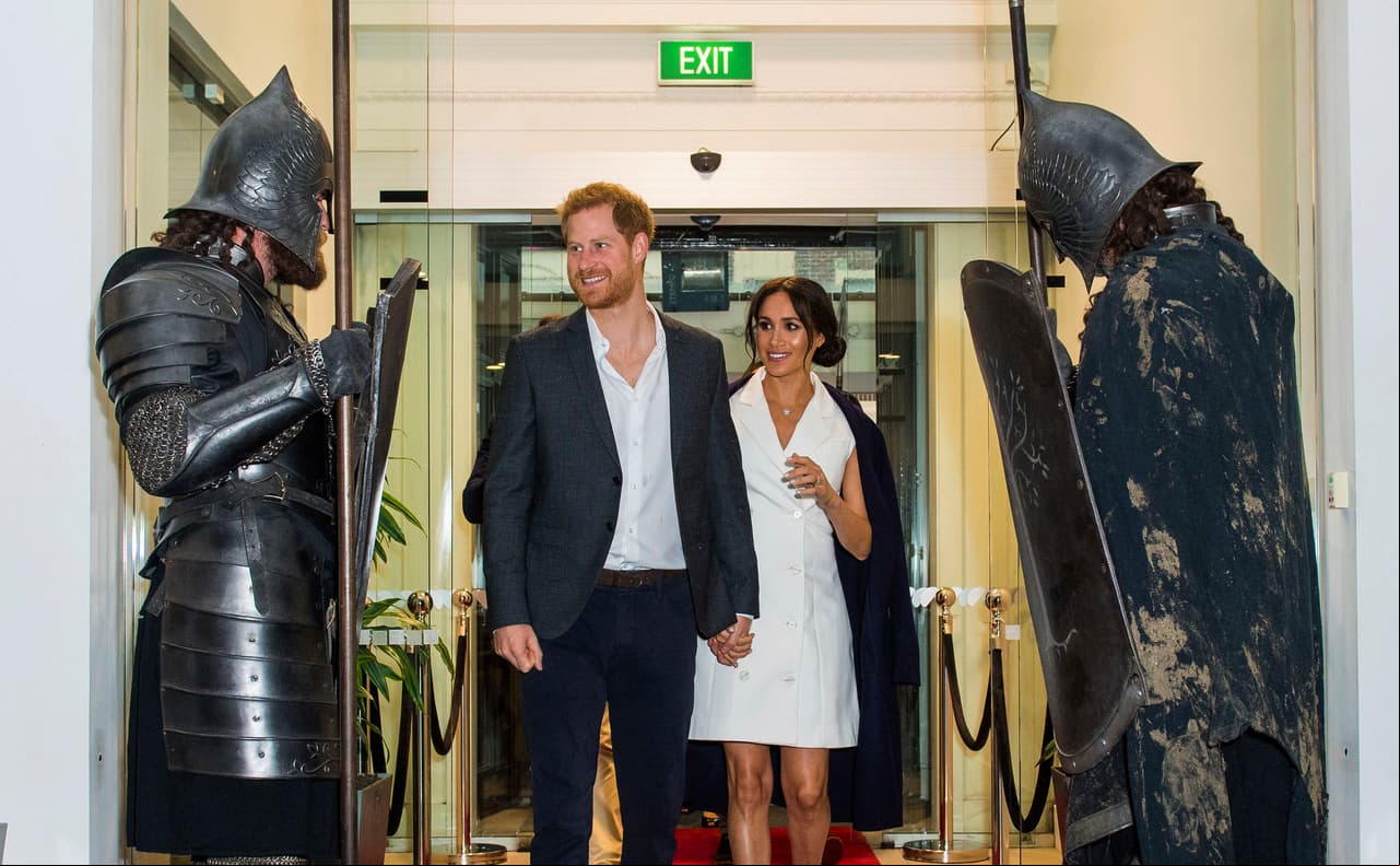 El príncipe Harry y Meghan Markle