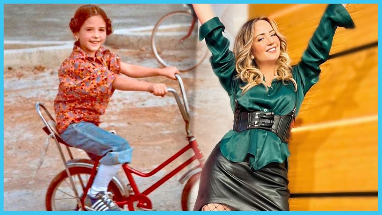 Andrea Legarreta: las mejores fotos sobre su infancia