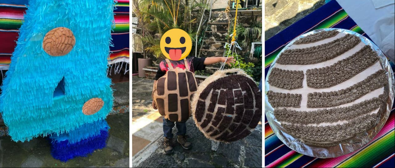 Un niño ama tanto el pan de dulce que pidió una fiesta de concha