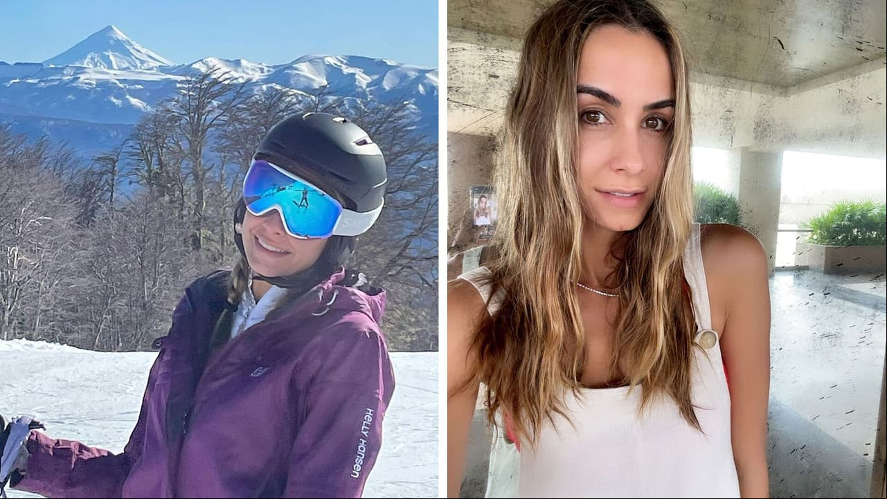 A Odalys Ramírez se le adelantó el invierno y se fue a esquiar a Argentina