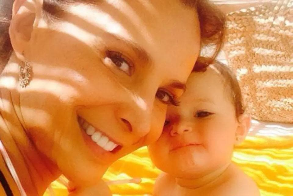 Lorena Rojas y su hija Lucianna