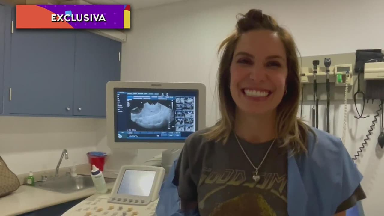 Andrea Escalona presenta al papá de su bebé en Hoy
