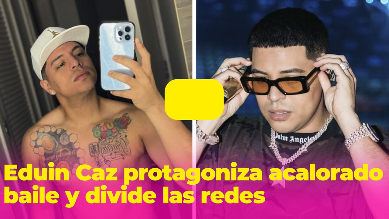 Eduin Caz causa polémica con sugerente baile en el escenario: lo tachan de 'inapropiado'