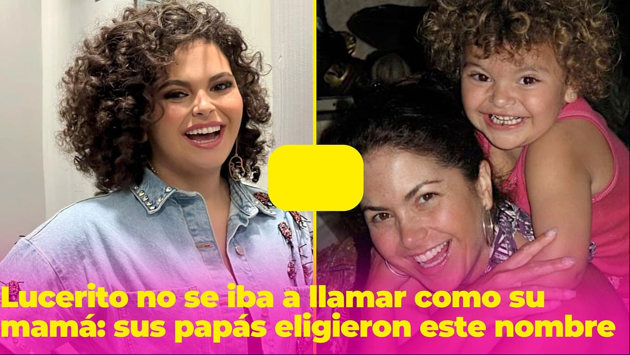 Lucerito Mijares no se iba a llamar como su famosa mamá: reveló cuál iba a ser su nombre