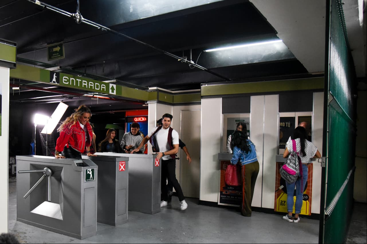 Estas nuevas entradas fueron grabadas en el Metro Zapata.