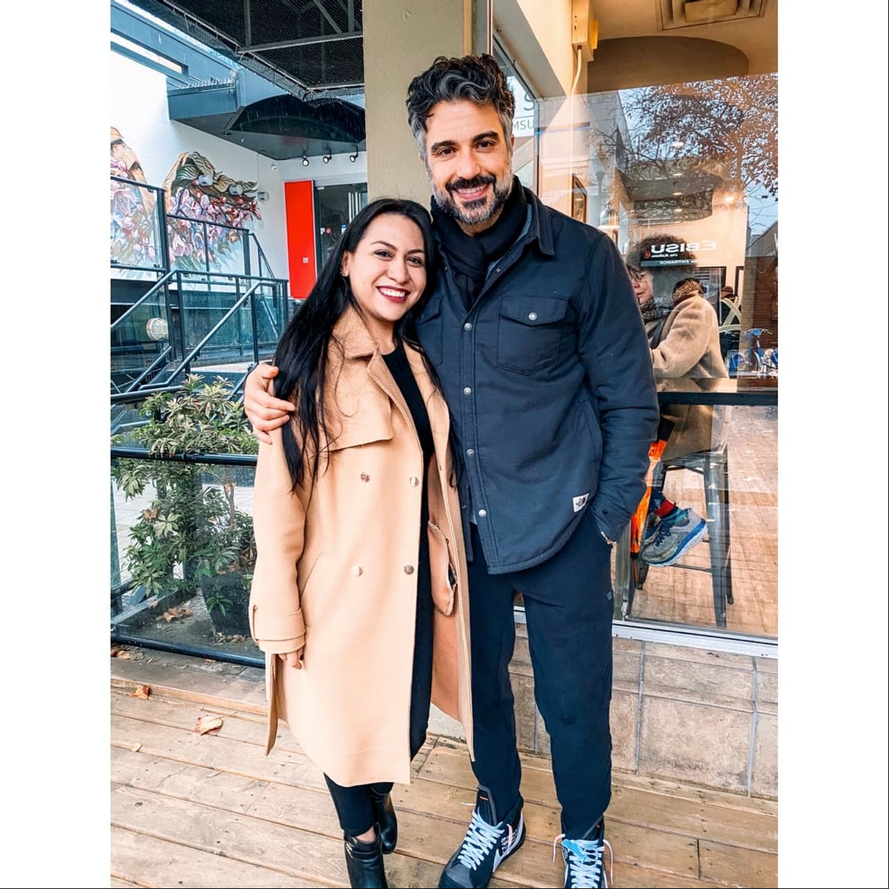 La fan compartió en redes la foto del encuentro.