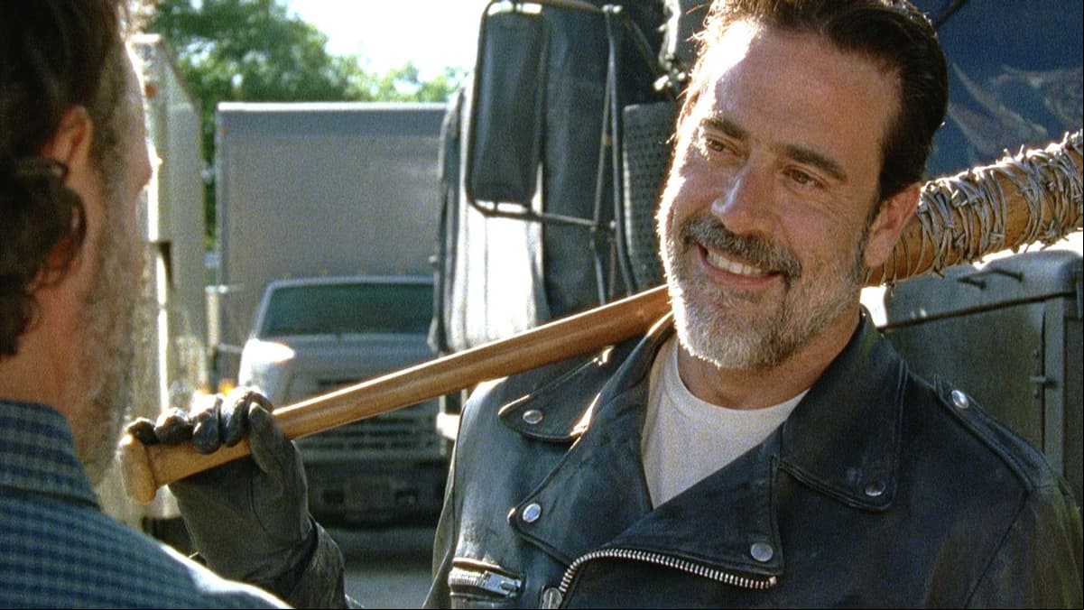 Jeffrey Dean Morgan (‘Negan’) relató que en una ocasión una señora de 80 años lo amenazó (FOTO: AMC)