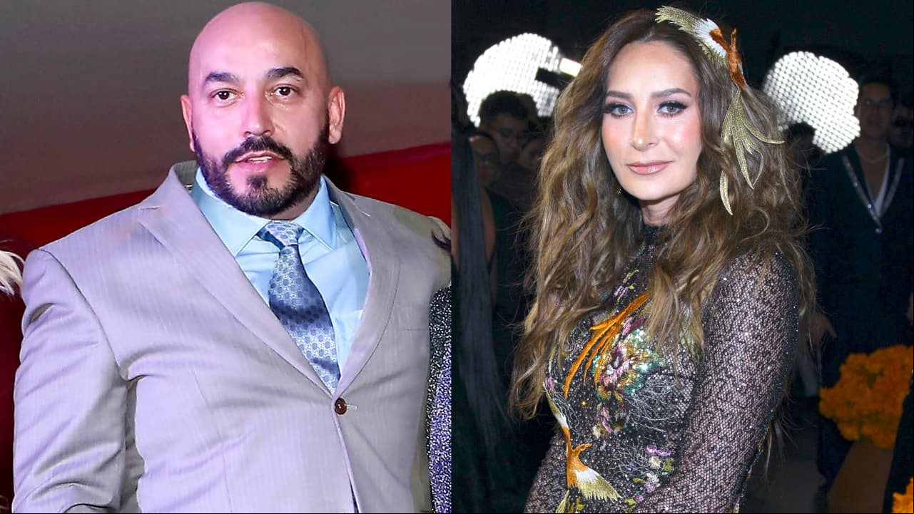 Geraldine Bazán se reencuentra con Lupillo Rivera y le da beso pese a rumores de romance