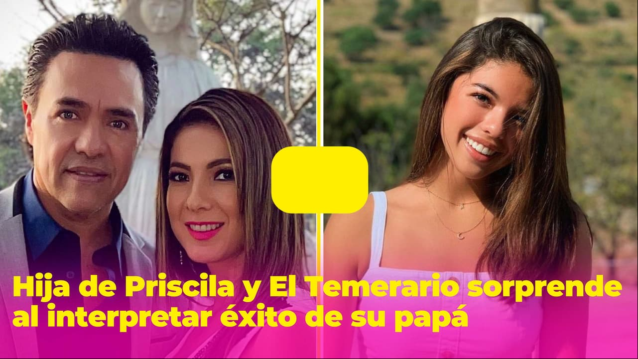 La hija de Priscila y El Temerario heredó su talentosa voz: así sorprendió cantando un éxito de su papá
