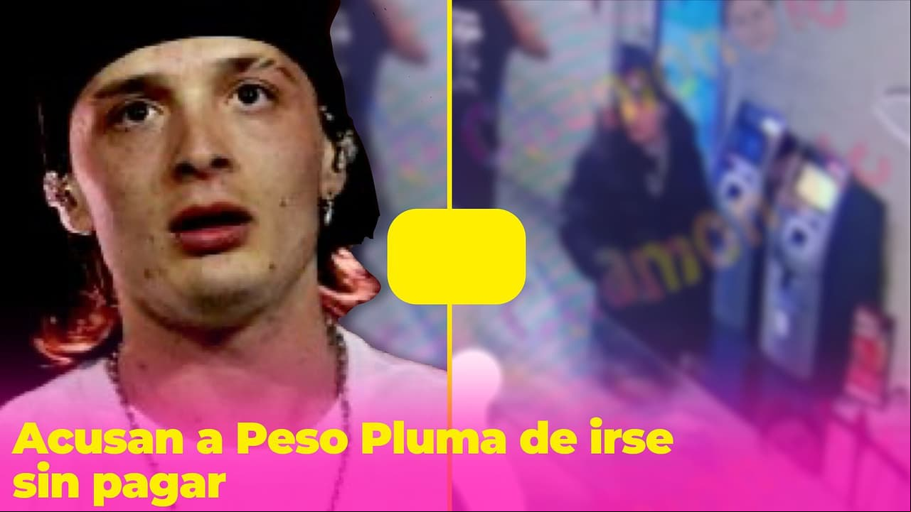 Acusan a Peso Pluma de irse sin pagar sustancias y exhiben el video