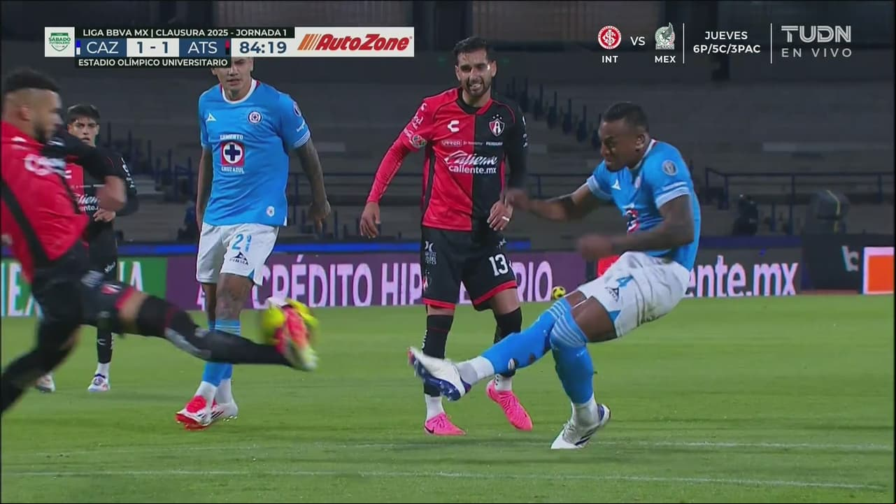 Cruz Azul vs. Atlas EN VIVO: Cruz Azul y Atlas empatan 1-1