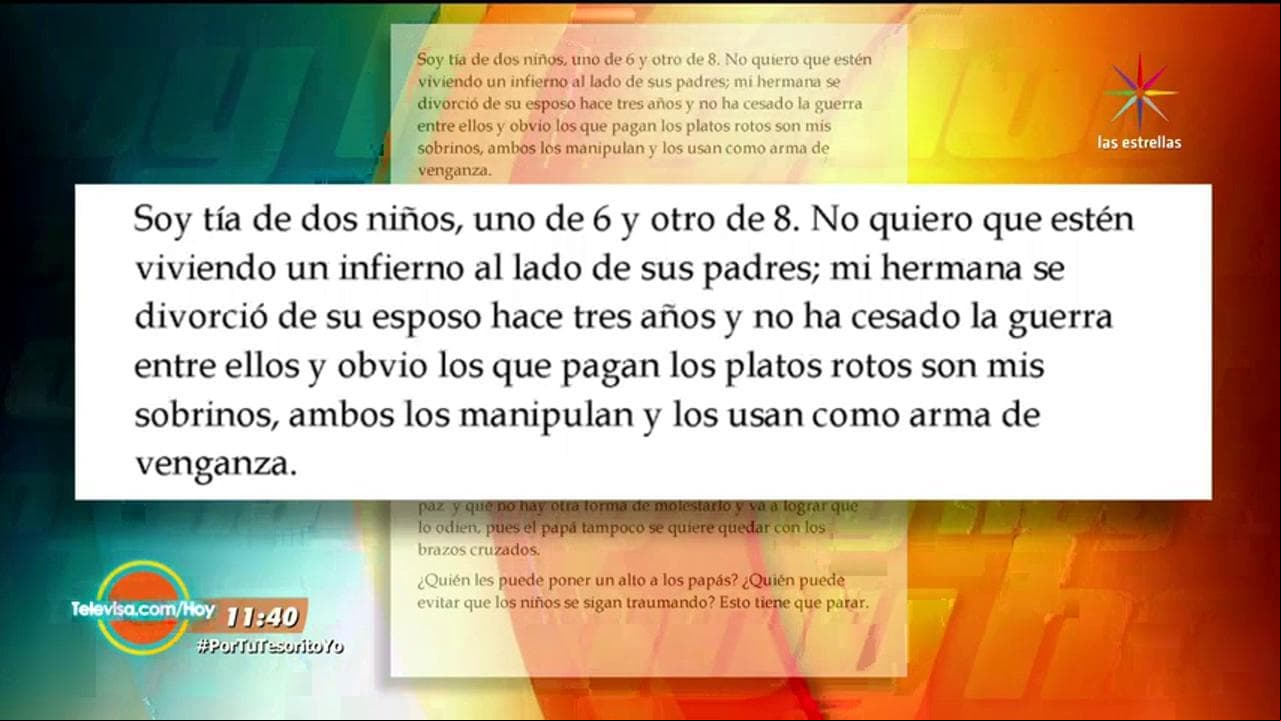 Padres que utilizan a sus hijos para vengarse después de un divorcio