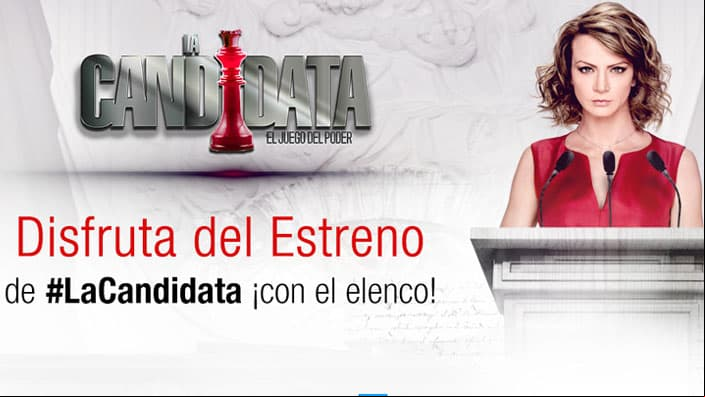 Asiste a la Gran Premier de La Candidata