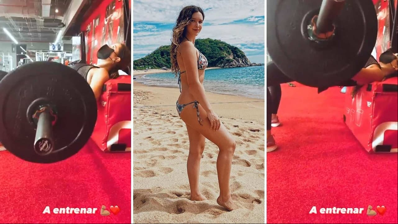Mía Rubín sorprende con su fuerza al mostrarse cargando pesas como toda una deportista