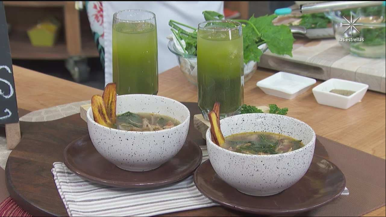Sazón y pasión en la cocina: Caldo de res con chaya. AQUÍ está la RECETA