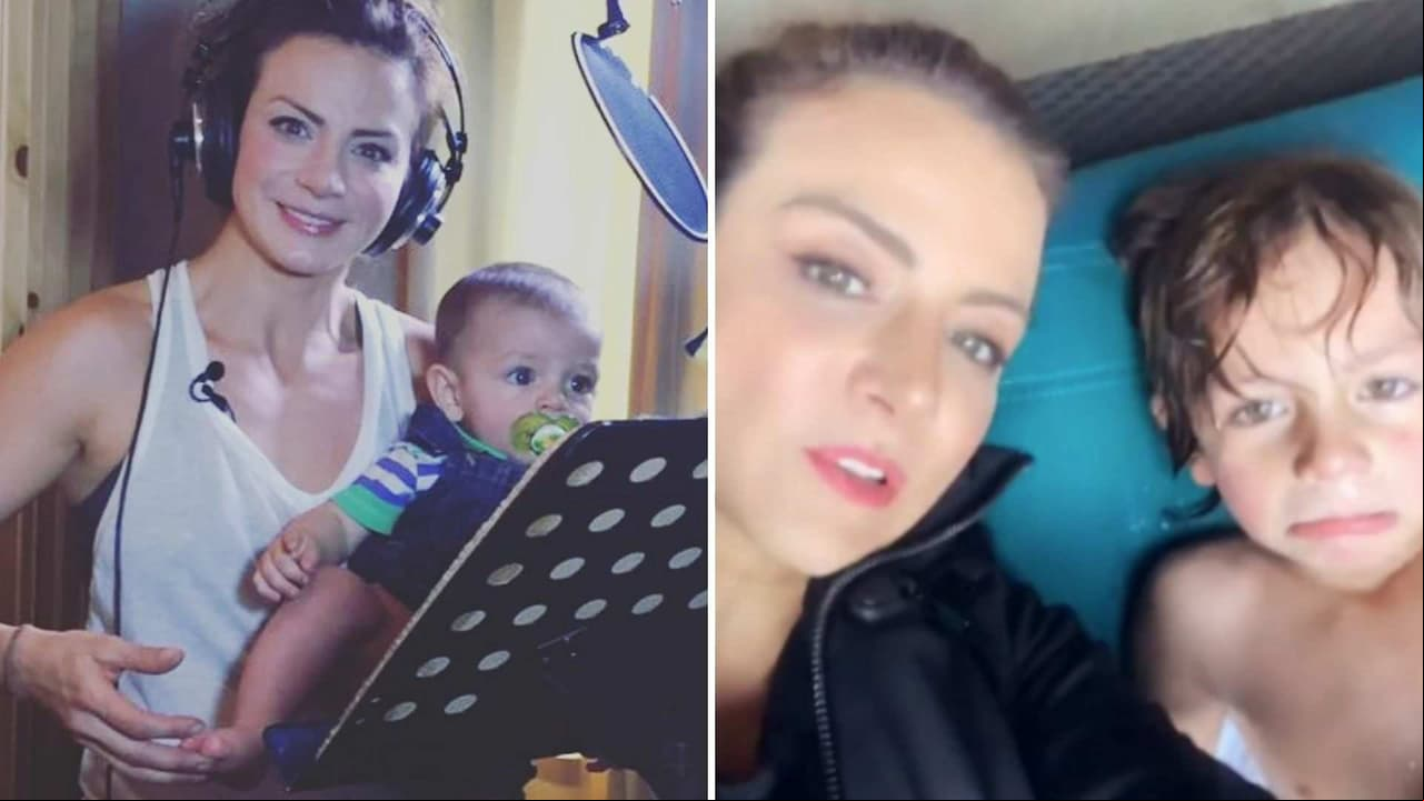 Silvia Navarro muestra lo grande que está su hijo, quien envía mensaje a fans: ‘Les mandamos amor’