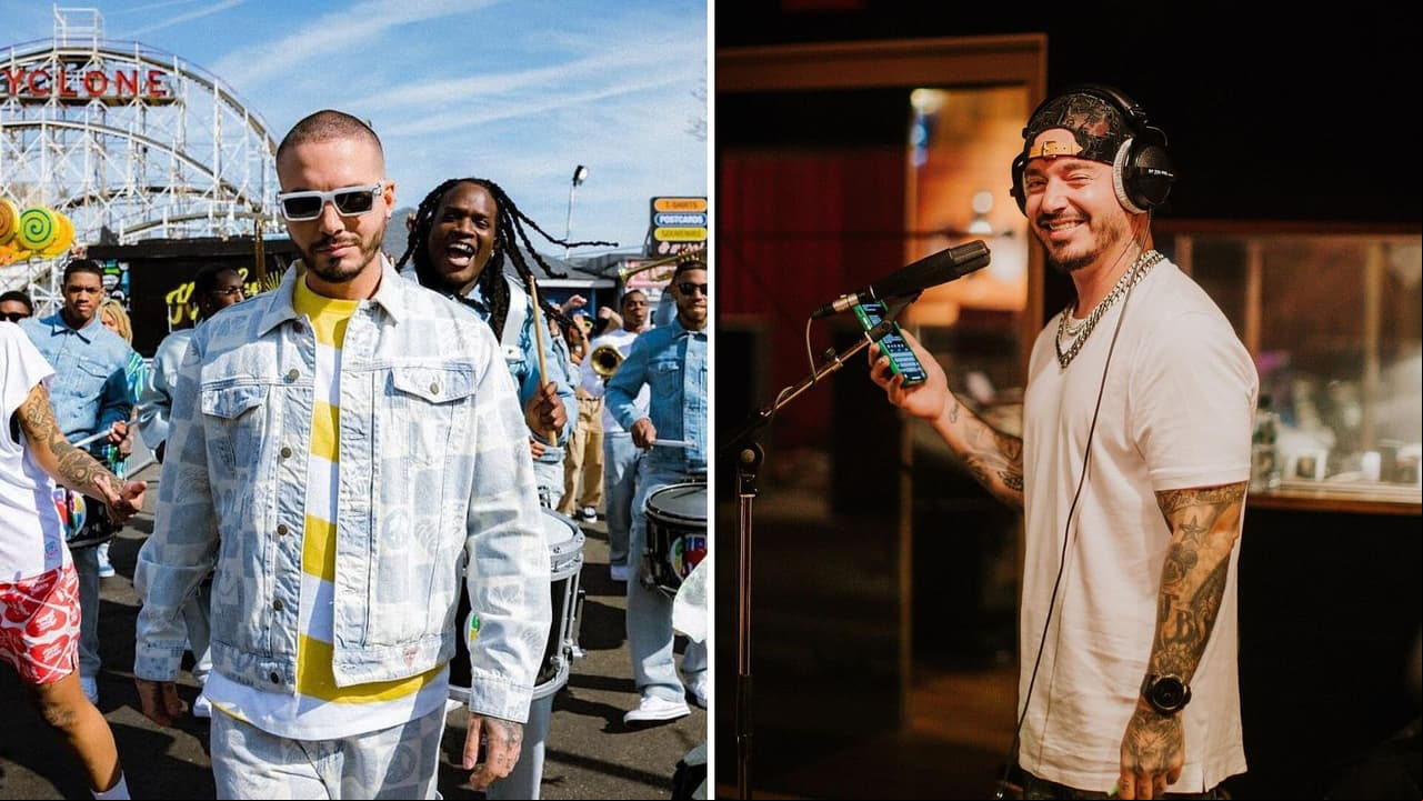 J Balvin baila provocativamente con una pareja mayor