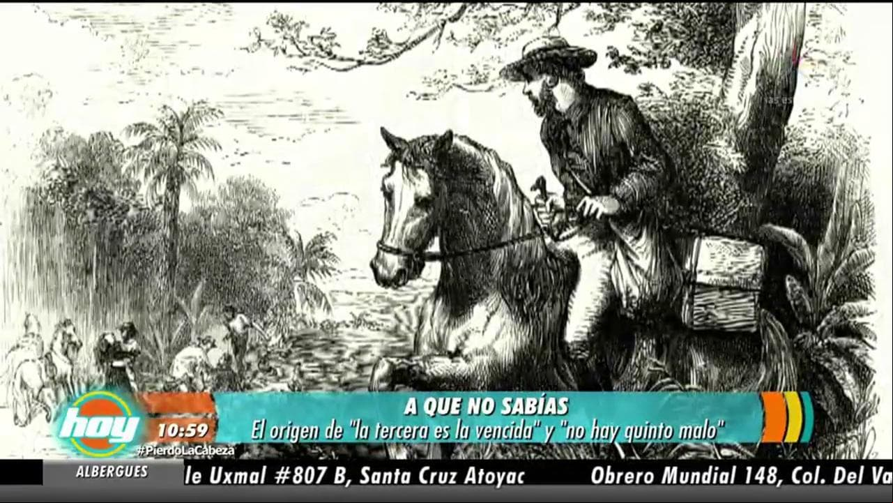 Entre no hay quinto malo y la tercera es la vencida ¿Cuál es el origen?