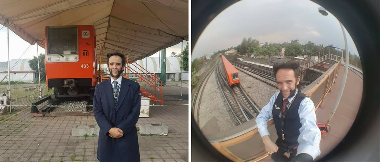 Conoce al conductor más amable del Metro