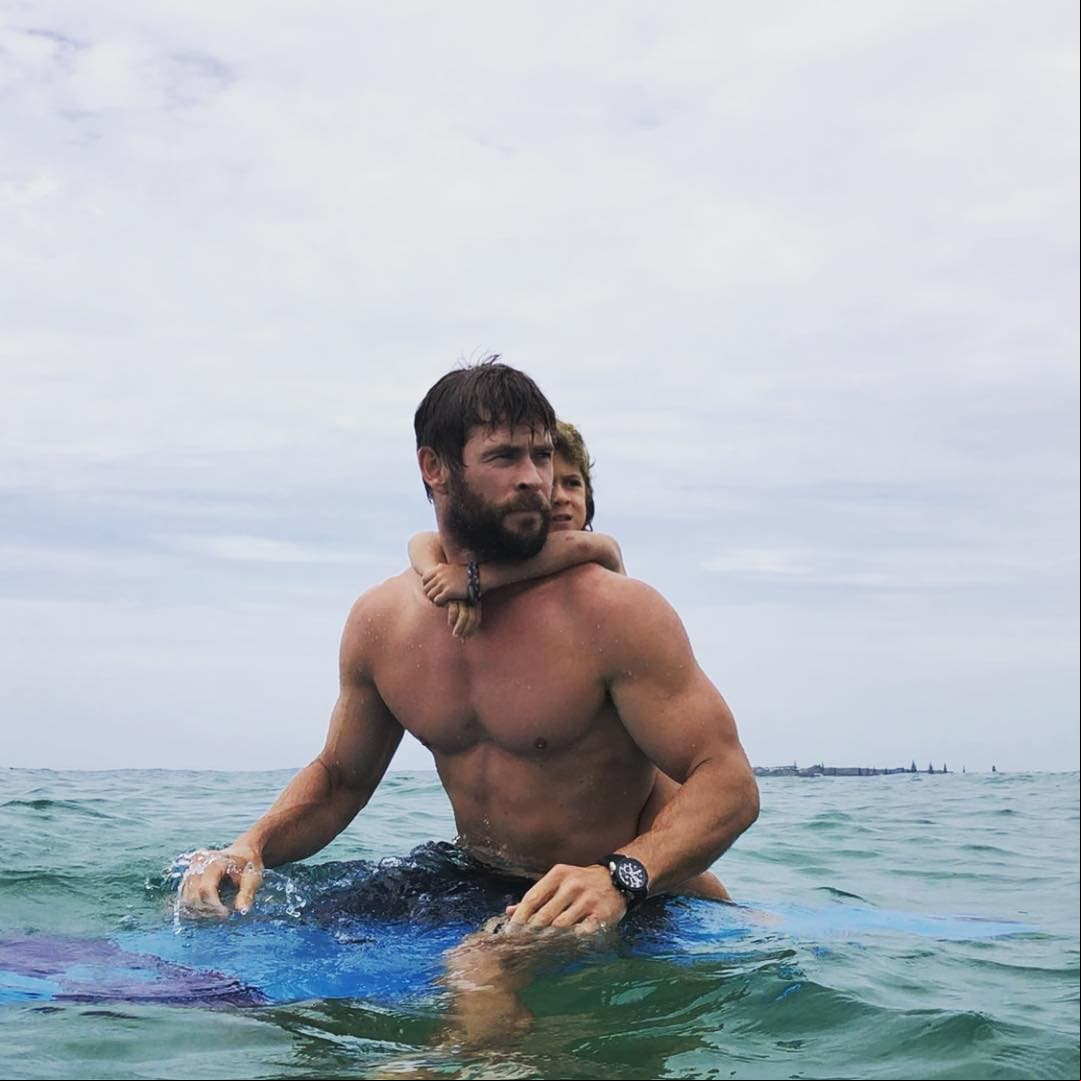 Chris Hemsworth es papá de Tristan, Sasha e India Rose