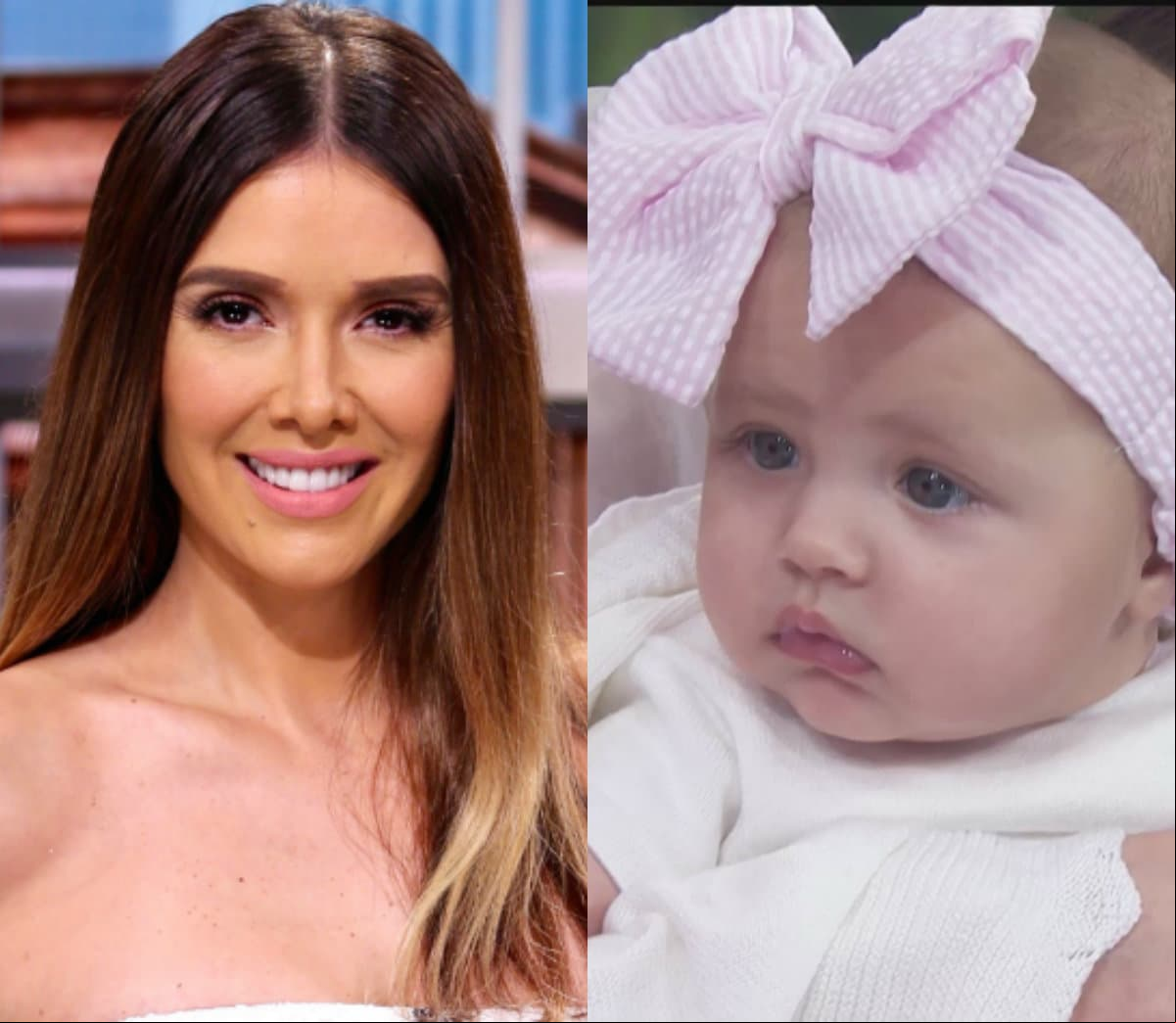 Hija de Marlene Favela aparece por primera vez en televisión y Andrea Legarreta dice: ‘Una muñeca’