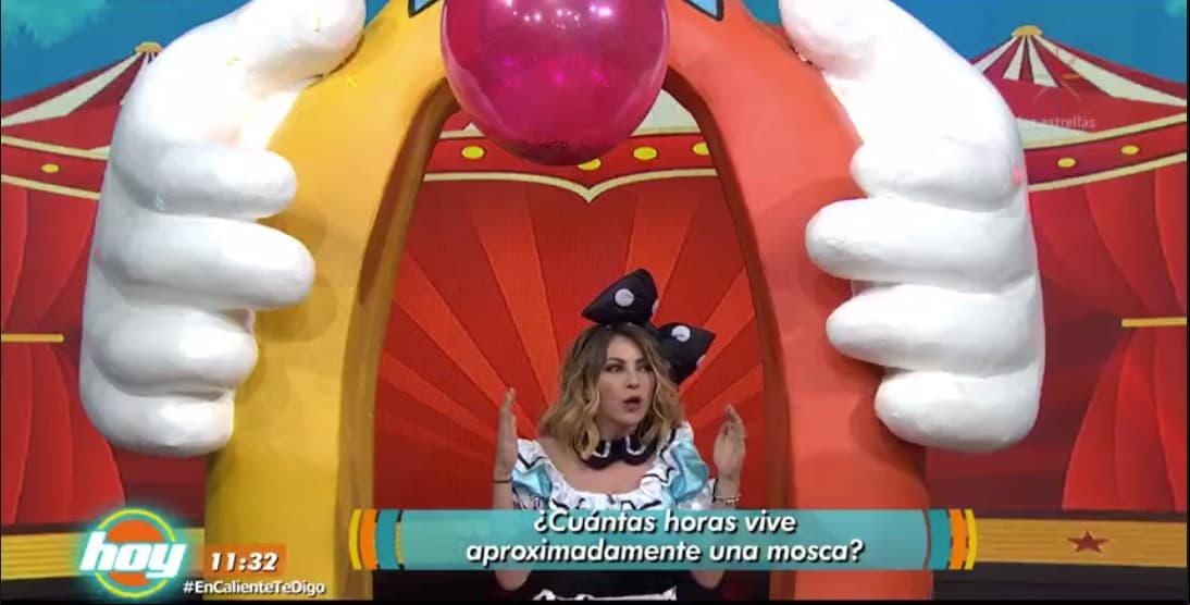 ¡Sin piedad! a Mariana Ochoa se la cargó el payaso