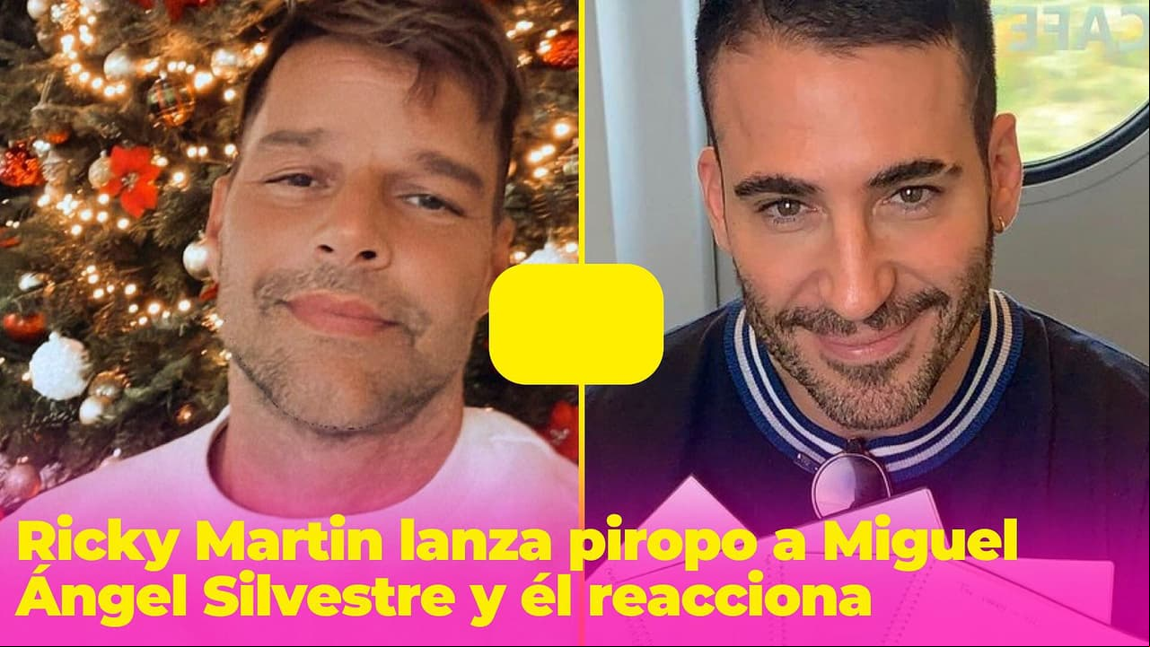Ricky Martin ‘coquetea’ con famoso actor y este reacciona: “Es un hombre hermoso”