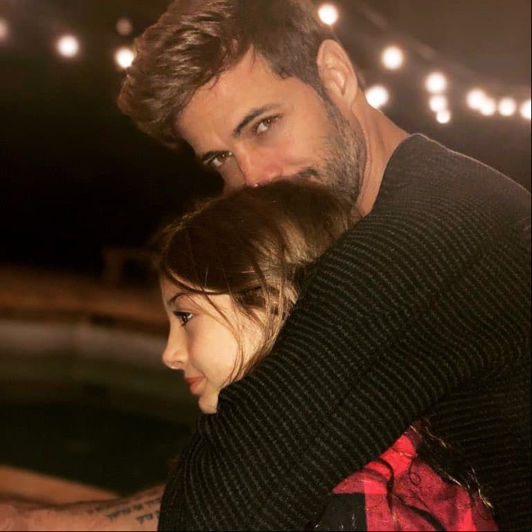 “Mi princesa”, escribió Levy para acompañar esta imagen en la que abraza a su hija.