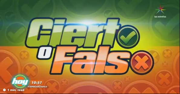 JUEGA #CIERTOOFALSO