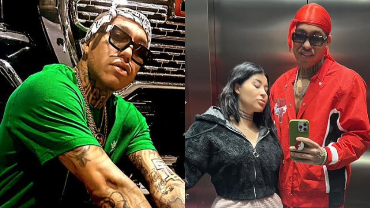 Lefty SM solía aparecer en Instagram junto a su pareja Eza Mary como en la foto de la derecha, fechada apenas el pasado 9 de agosto.